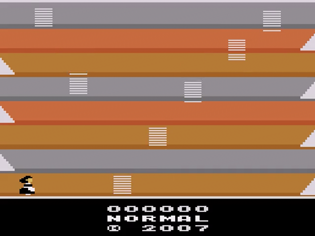 Elevators Amiss (Homebrew) — Title screen